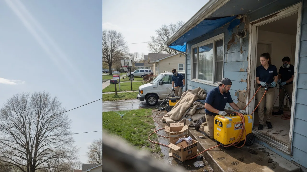 Basement Flood Cleanup in Hartford, WV near me